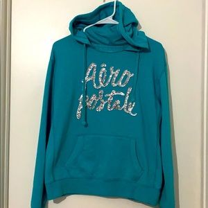 Aeropostale Hoodie w / glitter logo